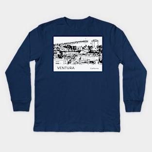 Ventura California Kids Long Sleeve T-Shirt